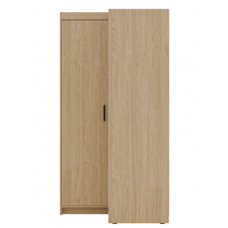 Szafa narożna dwudrzwiowa 98 cm TRINO dąb olejowany